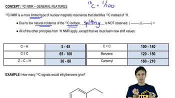 13C NMR General Features