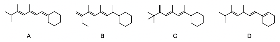 alkenes molecules