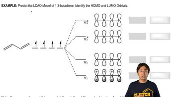 Drawing MO Diagram for Dienes