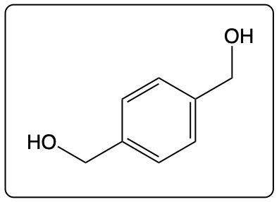 Compound with two hydroxyl groups attached to a benzene ring.