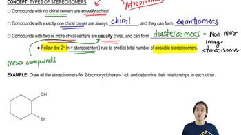 How to predict the total number of stereoisomers.