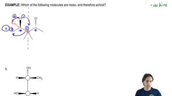 Which of the following molecules are meso?