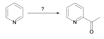 synthesis reaction, only reactant and product given