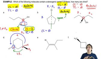 Determining Chirality using Stereocenter