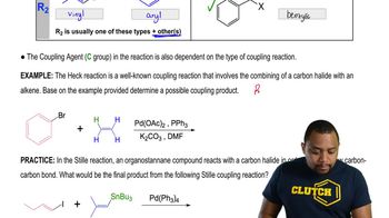 Overview of Cross-Coupling General Reactions Example 1