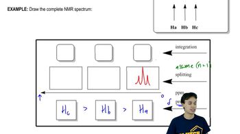 Draw Complete NMR Spectrum