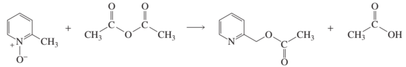 Chemical reaction diagram illustrating a sigmatropic rearrangement mechanism with reactants and products labeled.