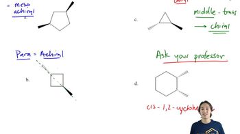 Is the following disubstituted cyclohexane chiral?