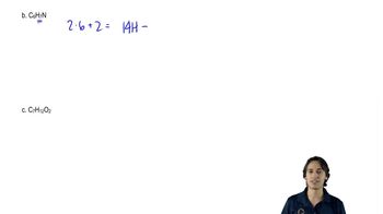 Calculating IHD using molecular formula