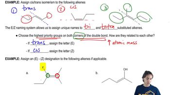 Assigning E/Z