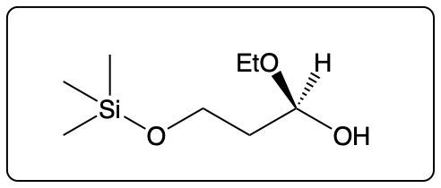 Another product structure of epoxide addition with EtO and OH groups.