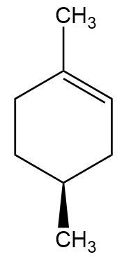 Option D: (S)-1,4-dimethylcyclohex-1-ene