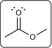 Illustration of a conjugate acid structure with the most acidic atom indicated.