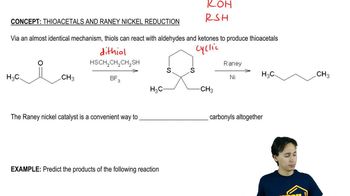 Thioacetals and Raney Nickel Reduction