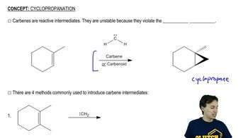 General properties of cyclopropanation.