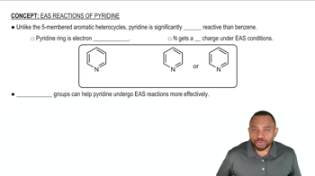 EAS Reactions of Pyridine Concept 1