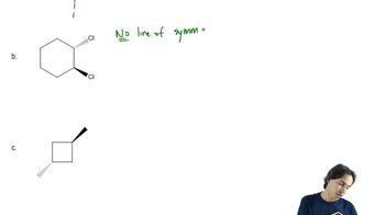 Determining Chirality with Plane of Symmetry