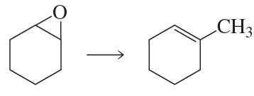Chemical reaction diagram showing the conversion of a carbonyl compound to a cyclohexane derivative with a methyl group.