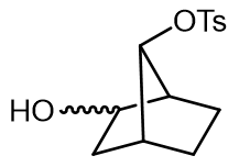 Chemical structure of a compound relevant to intramolecular nucleophilic catalysis.