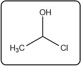 Chemical structure of a compound with a hydroxyl and chlorine group.