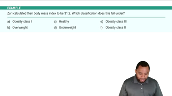 Body Composition Example 1