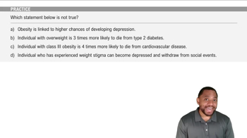 Risks of Overweight & Obesity Example 1