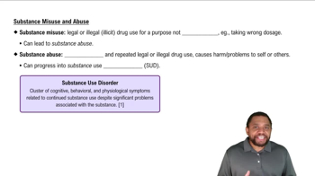 Substance Misuse and Abuse Concept 3