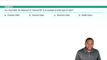 Food Label Claims Example 2