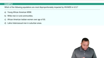 Prevalence of HIV Example 1