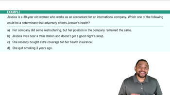 Introduction to Determinatants of Health Example 1