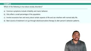 Anxiety Disorders Example 2
