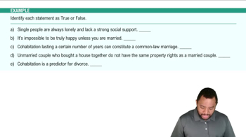 Singlehood Example 2