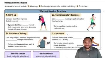 Workout Session Structure Concept 3