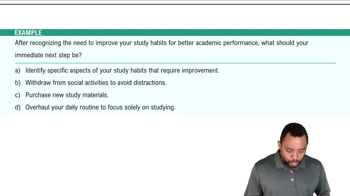 Mastering your Health Behaviors Example 1