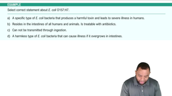 Escherichia Coli (O157:H7) Example 3