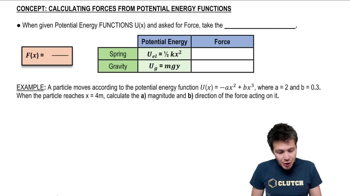Calculating Forces from Potential Energy Functions