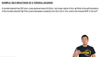 Self-Inductance of a Toroid