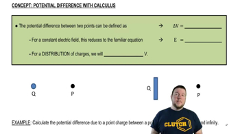 Potential Difference with Calculus