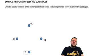 Field Lines of Electric Quadrupole