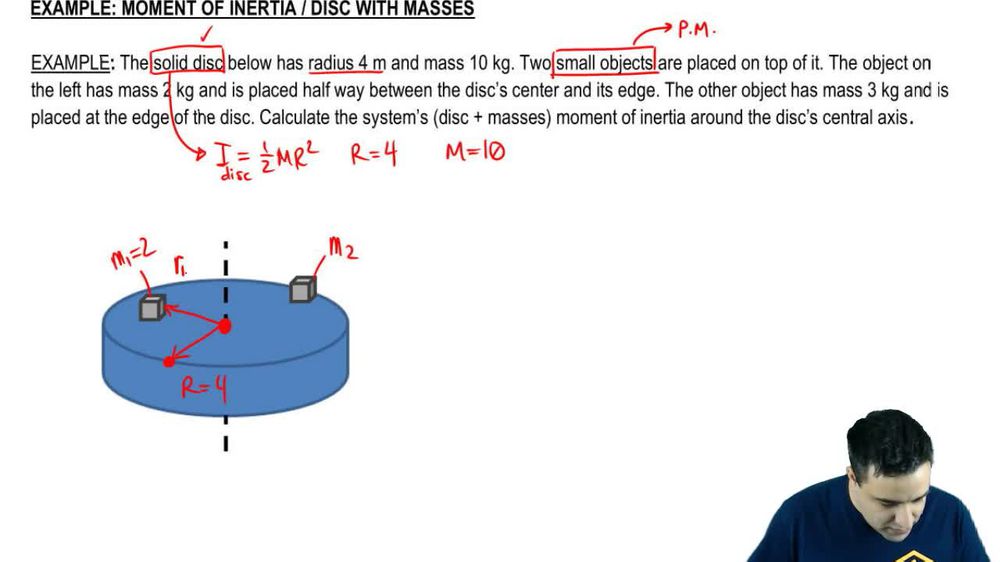 Derivation Of The Moment Of Inertia Of A Disk, 46% OFF