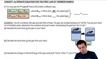 Alternate Equation of the First Law of Thermodynamics