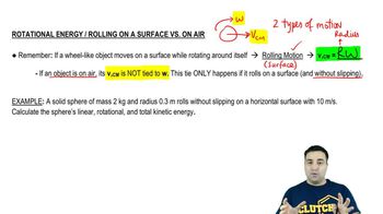 Energy of Rolling Motion (Surface vs Air)