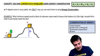 Curved Paths & Energy Conservation