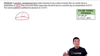 Expansion of a Hemispherical Dome