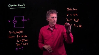 Anderson Video - Capacitor Circuit Example