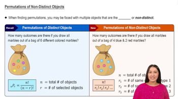 Permutations of Non-Distinct Objects