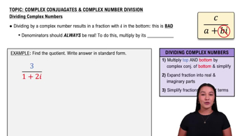 Dividing Complex Numbers