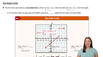 One-Sided Limits