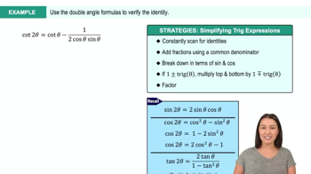  Double Angle Identities Example 2