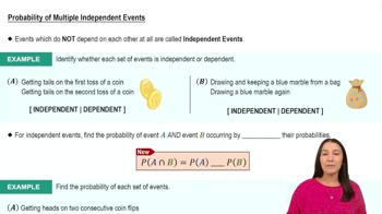 Probability of Multiple Independent Events